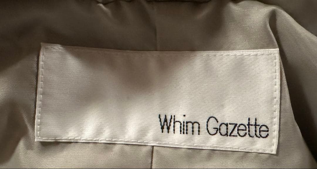 値下げ不可‼️【完売品】Whim Gazetteミンクフェイクファーブルゾン