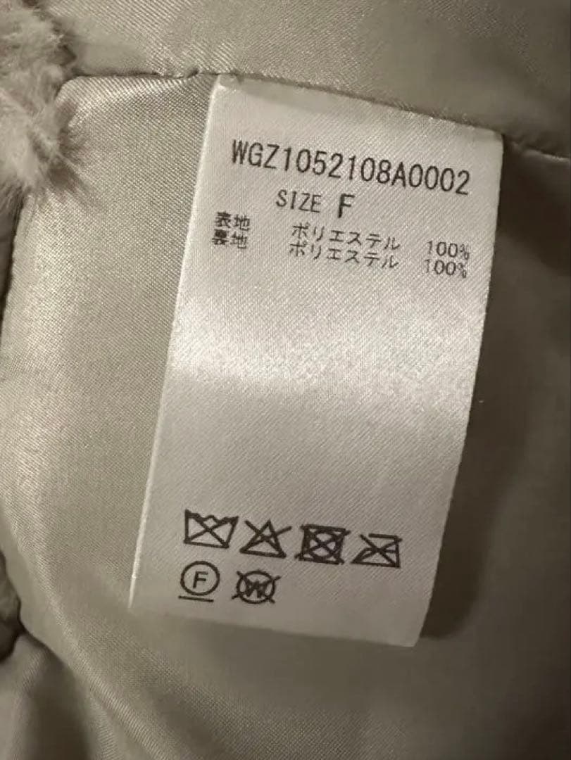 値下げ不可‼️【完売品】Whim Gazetteミンクフェイクファーブルゾン