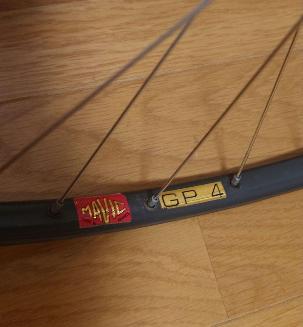 【ビンテージ】MAVIC GP4　チューブラーホイール 36穴 + スプロケット