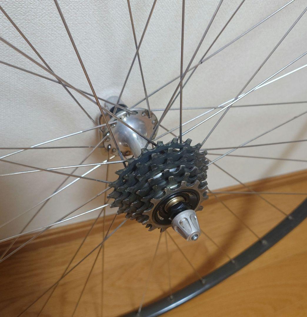 【ビンテージ】MAVIC GP4　チューブラーホイール 36穴 + スプロケット