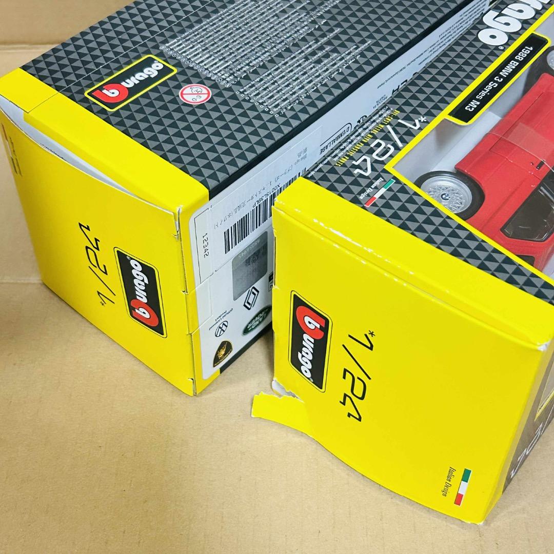 P*z様 1/24 Bburago 1988  M3 E30 2台セット