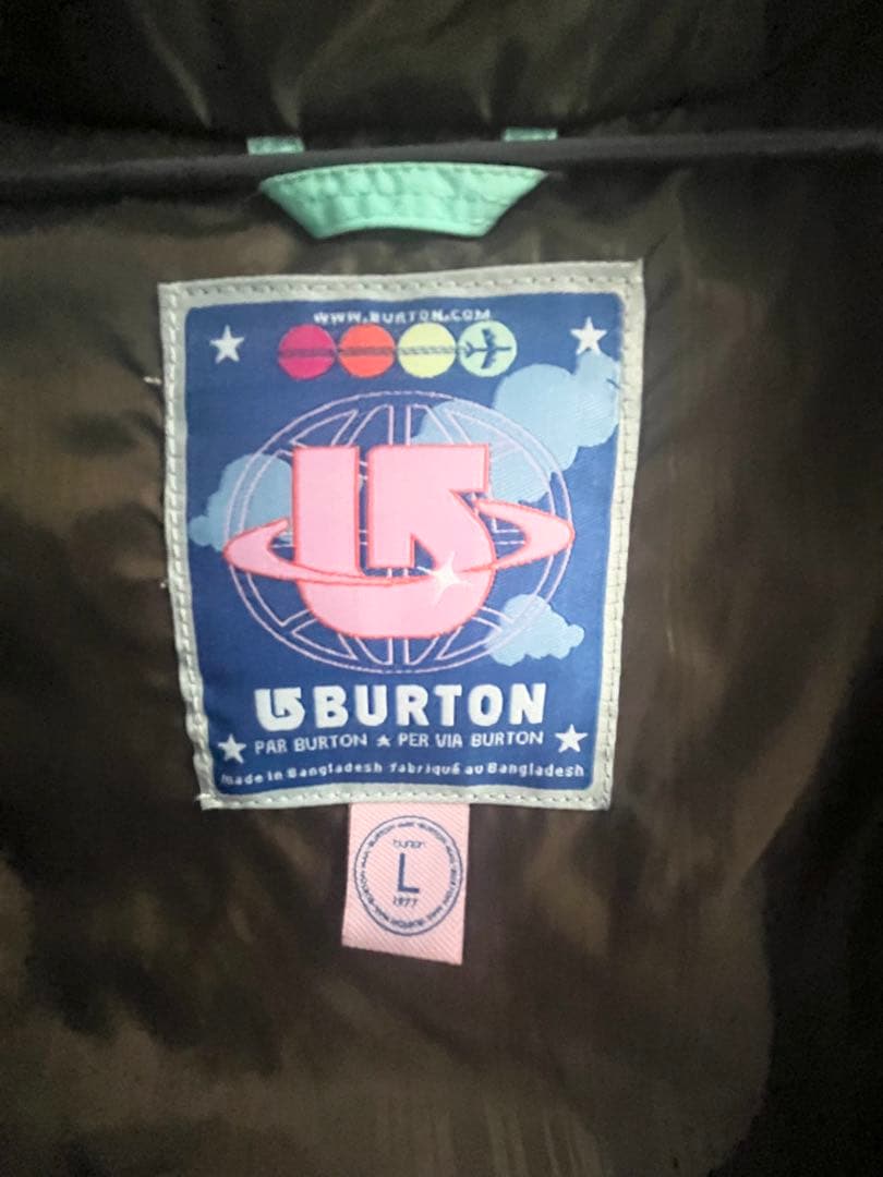 BURTON スノーボードウェア 上下ミトンセット kids L 140〜150