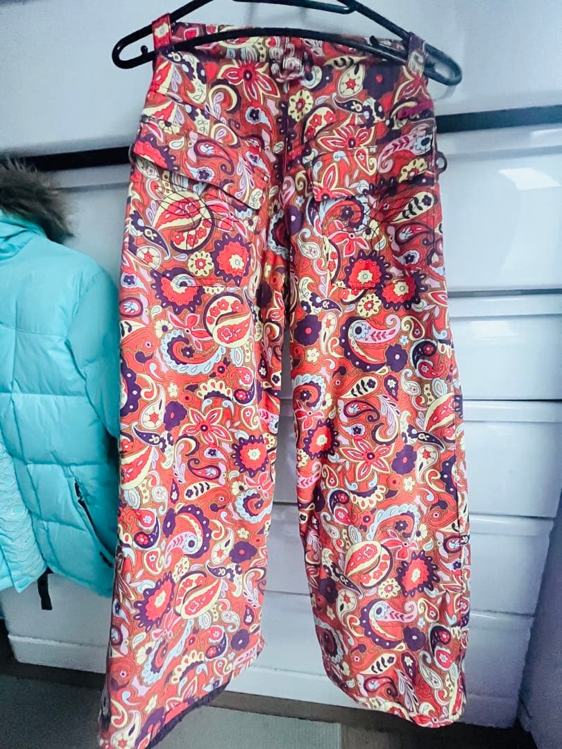 BURTON スノーボードウェア 上下ミトンセット kids L 140〜150