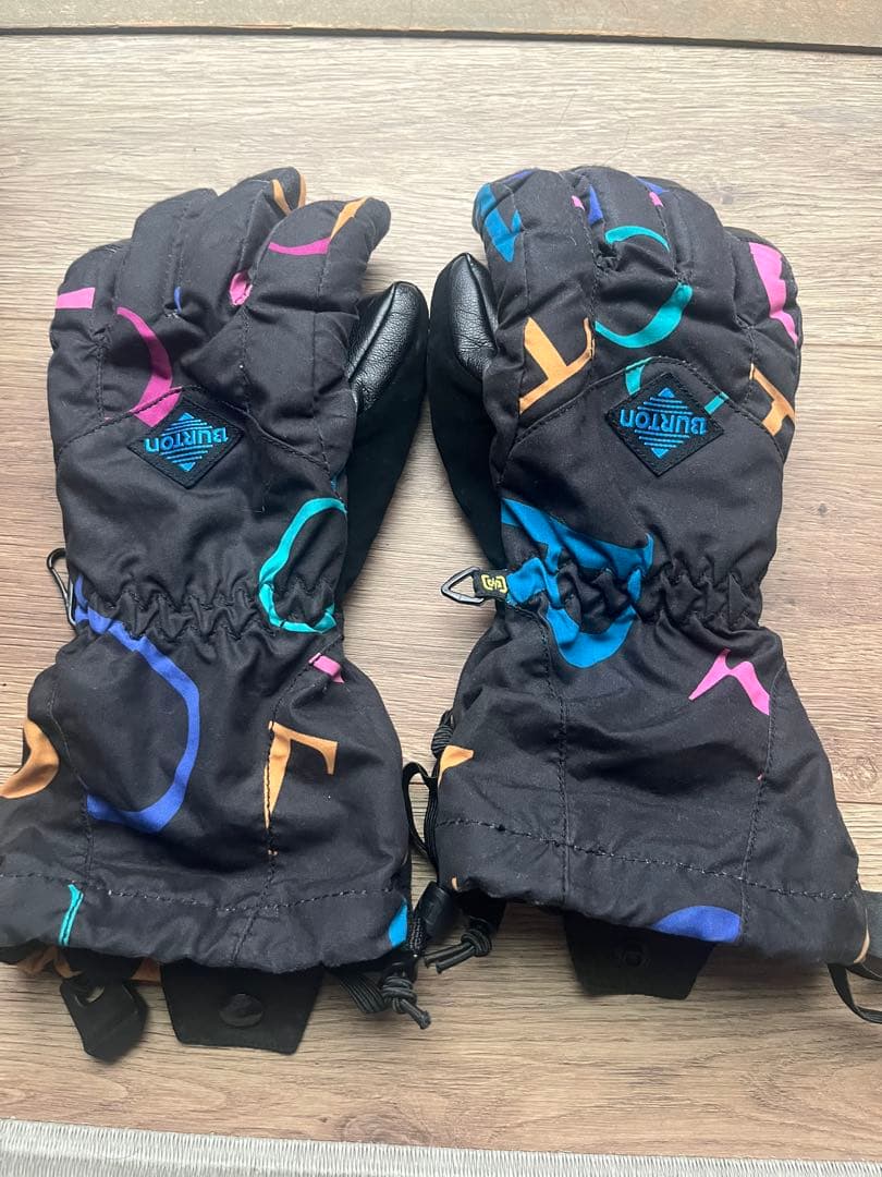 BURTON スノーボードウェア 上下ミトンセット kids L 140〜150