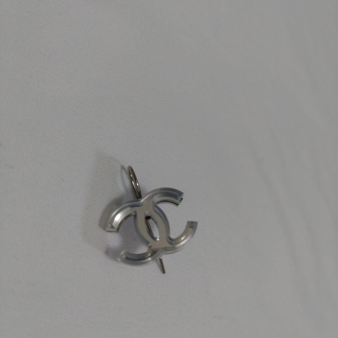 ◆CHANEL◆正規品 シルバー ダブルCロゴピアス 片耳用
