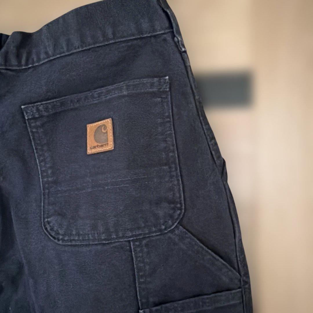 【carhartt】ワークパンツ　ネイビー　30×30