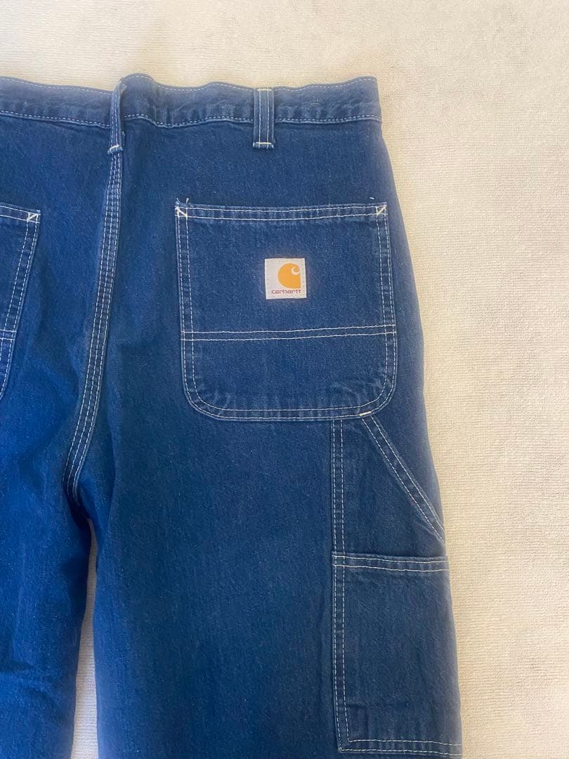 Carhartt ペインターパンツ デニム 濃紺 33×32 USA古着