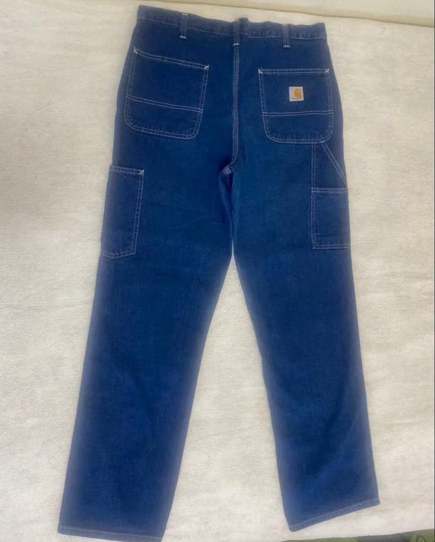 Carhartt ペインターパンツ デニム 濃紺 33×32 USA古着