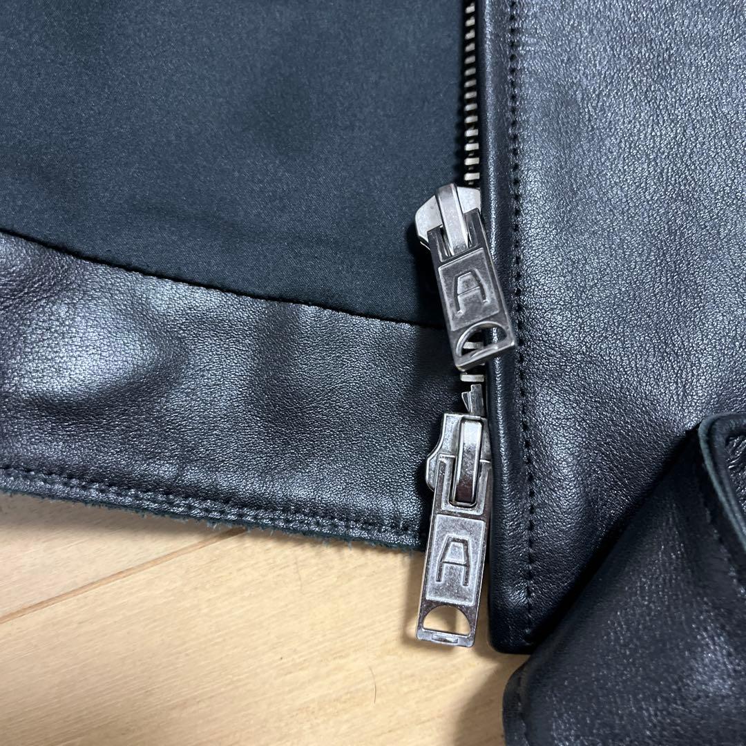 美品　666Leather Weare LJM-23TF ブラック