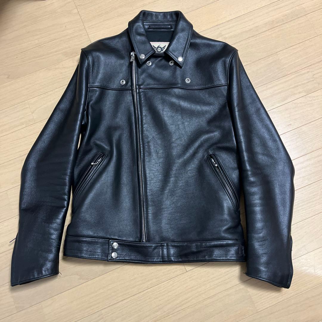 美品　666Leather Weare LJM-23TF ブラック