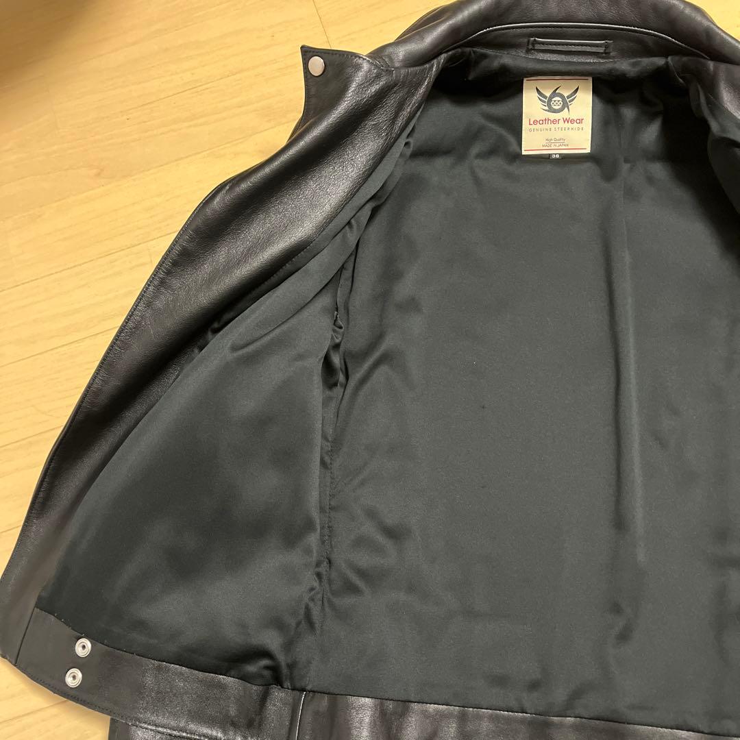 美品　666Leather Weare LJM-23TF ブラック