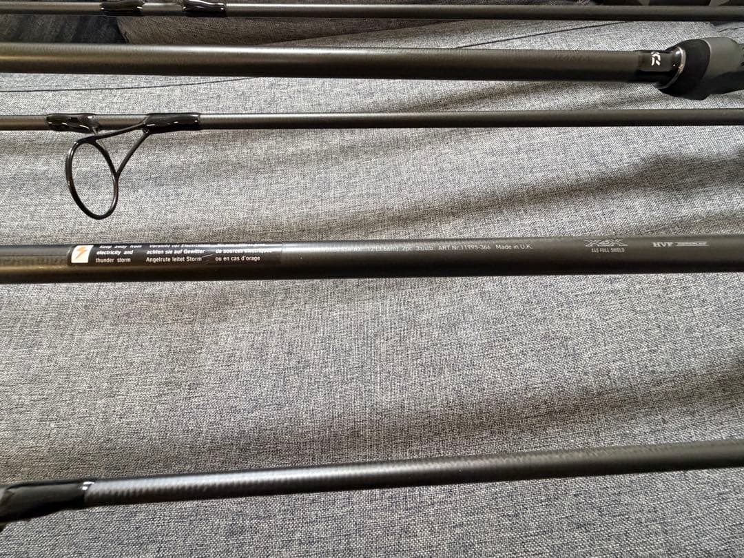 カープロッド　Daiwa uk basia x45x 12ft 3.75lb