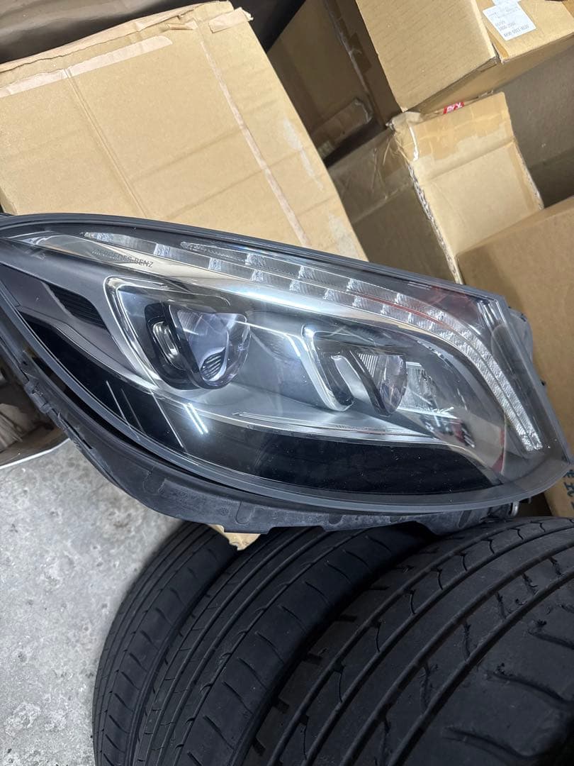 LS´s...*゜ 　W222ベンツ　S550L ヘッドライト右
