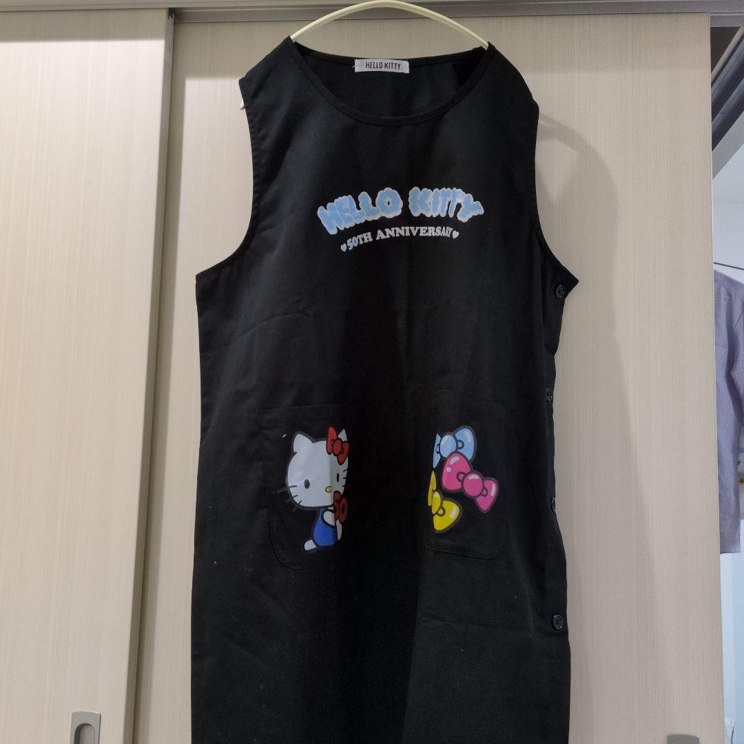 シナモロール＆ポムポムプリン ＆キティのエプロン ３Ｌ3枚セット！