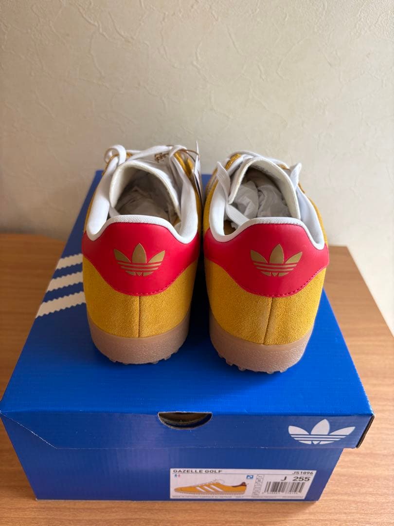adidas オリジナルスGazelle Golf 25.5イエローユニセックス