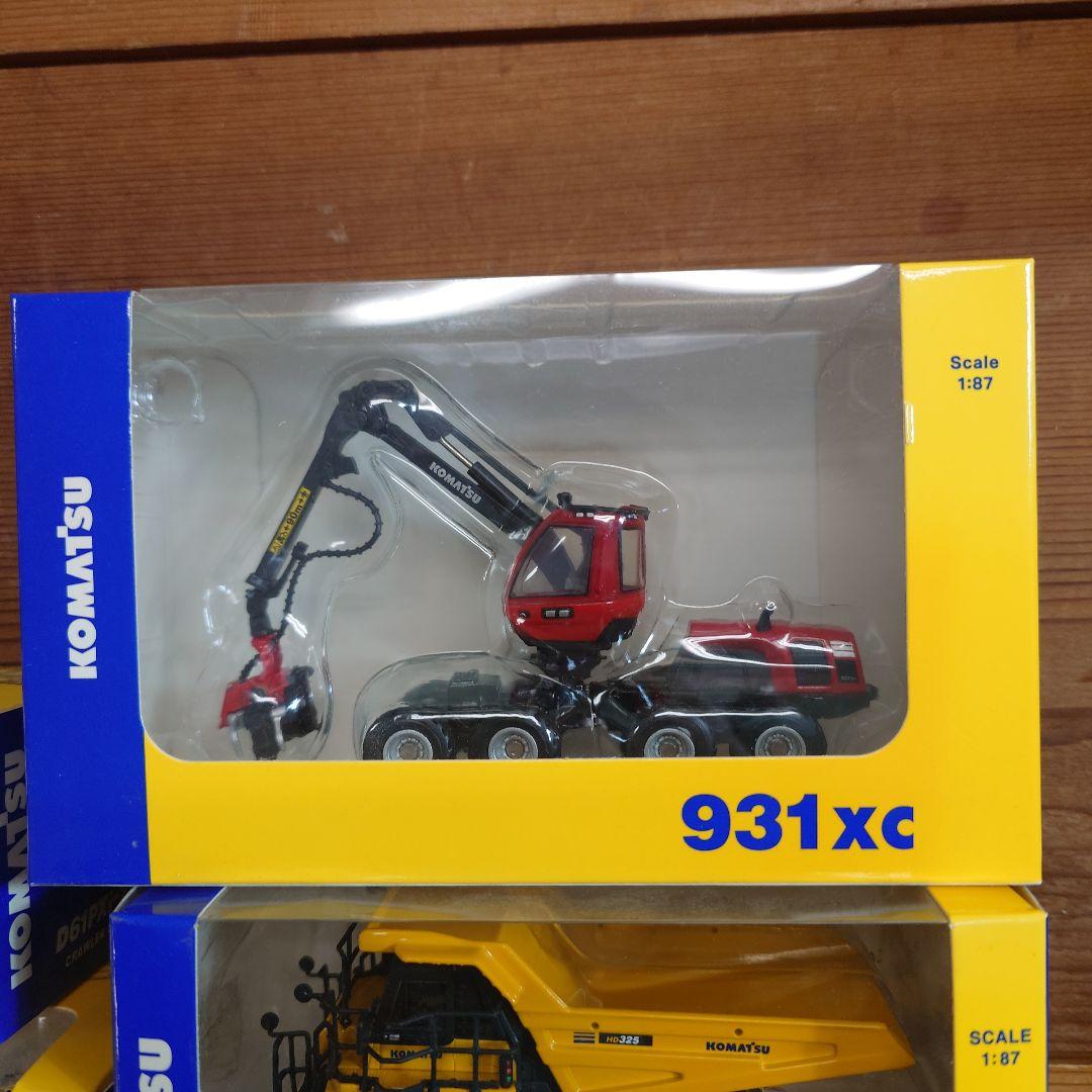 コマツ株主優待ミニチュア 8種類 新品未使用