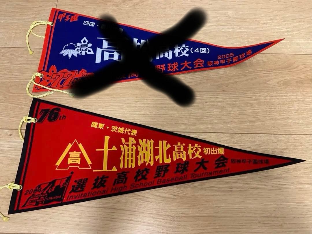 甲子園　校名入りペナント　計15枚　大阪桐蔭高校ほか