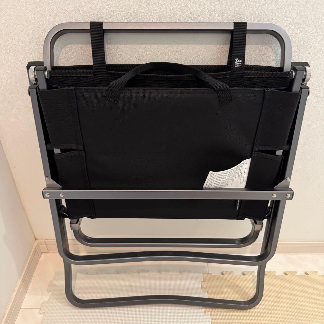 ゼインアーツ　LADE CHAIR チェアー　ブラック　2脚セット