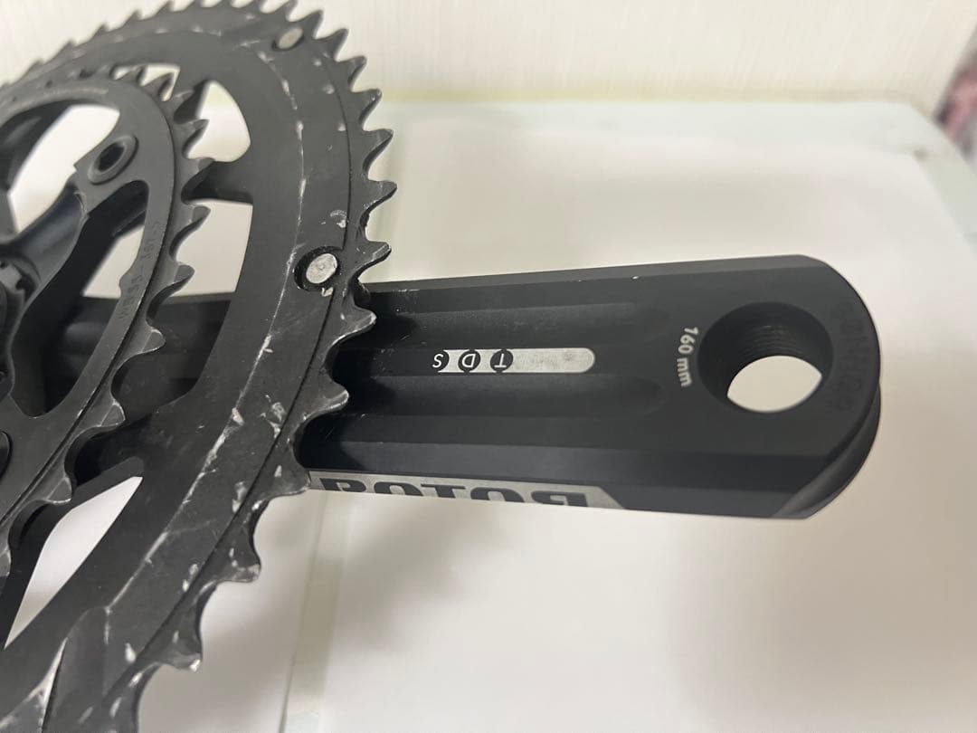 ロードバイク　クランク　160mm ローター　 ROTOR 3D+