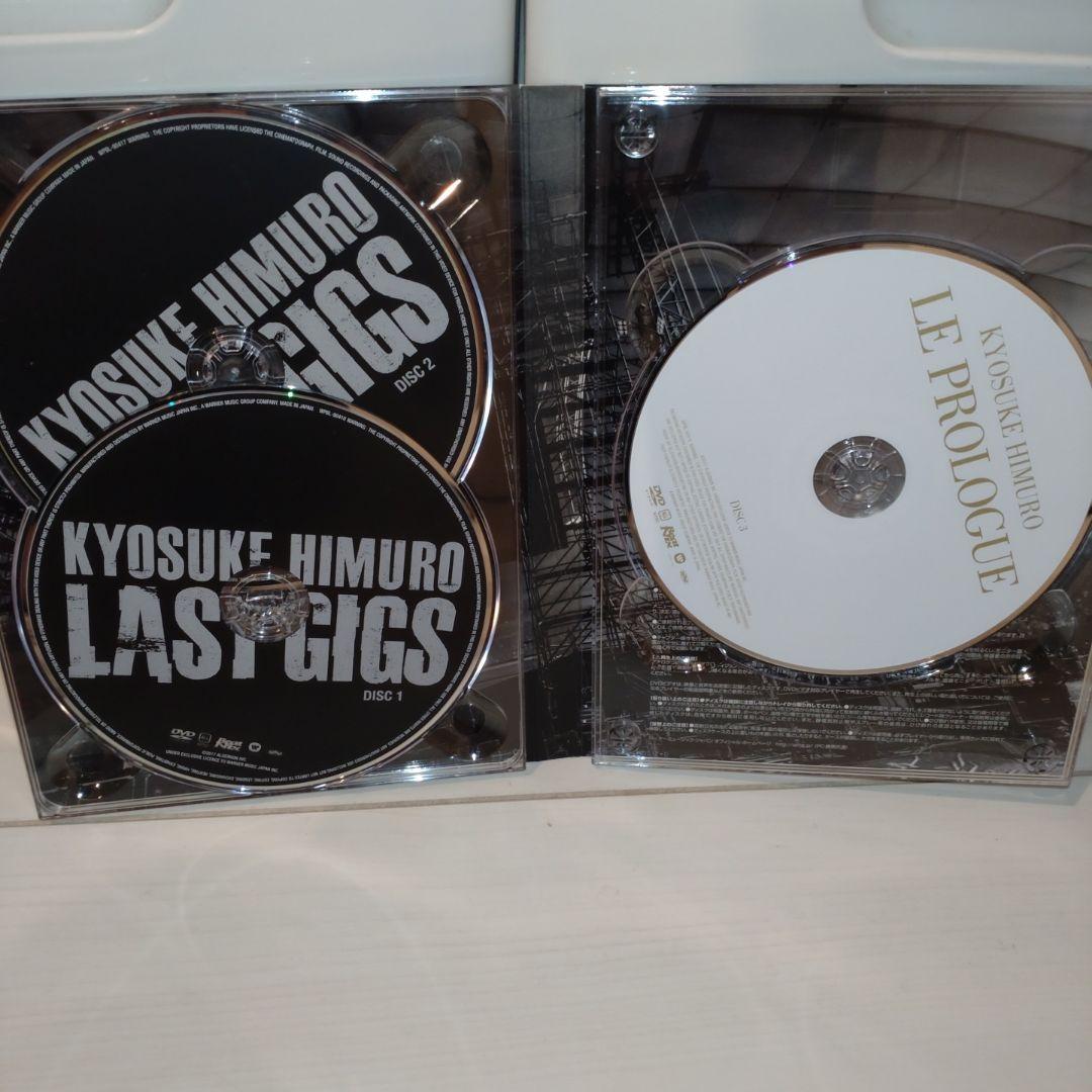 氷室京介 LAST GIGS初回BOX限定盤DVD3枚組　【美品】