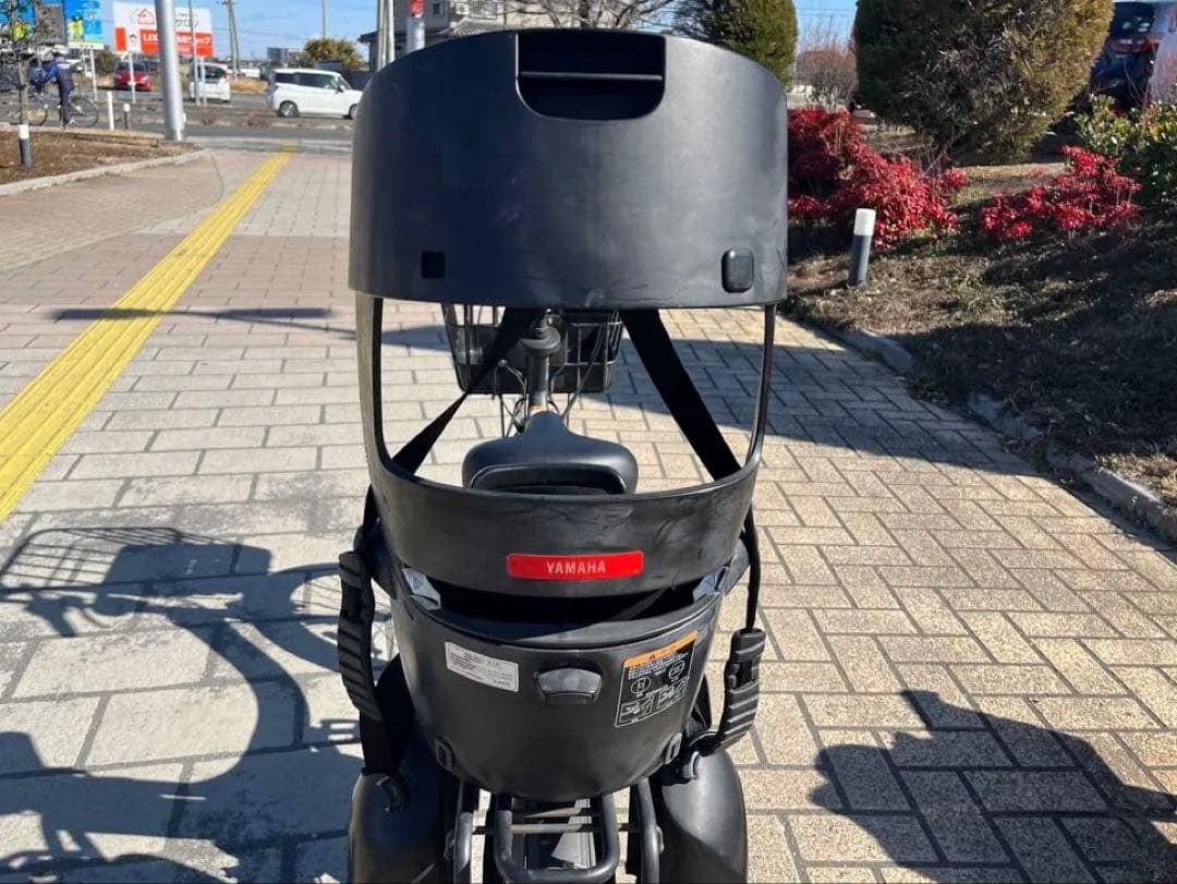 タイヤ交換済！電動アシスト自転車　子乗せ