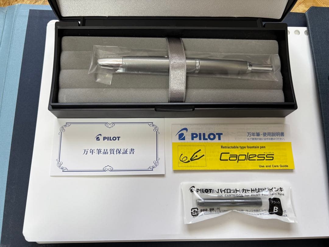 PILOT　キャップレスデシモ　20カラーズ　グレー 万年筆　限定