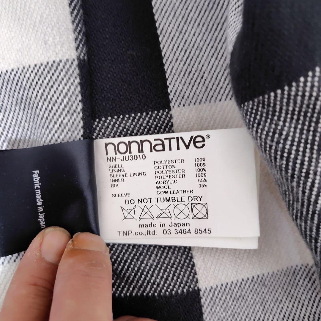 ジャケット・アウター nonnative student jumder cow suede