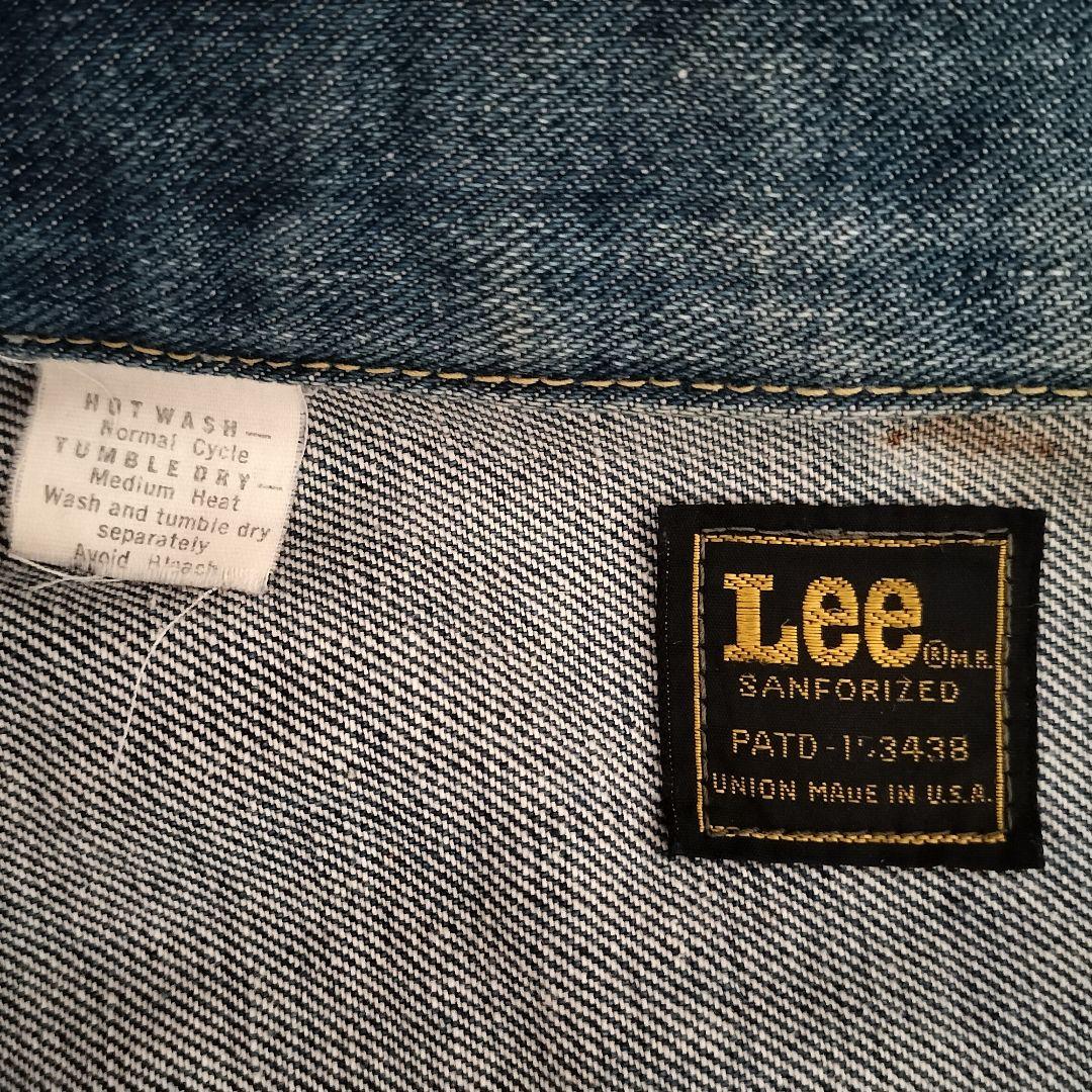 70s Lee リー vintage 220J デニムジャケット42〜44サイズ