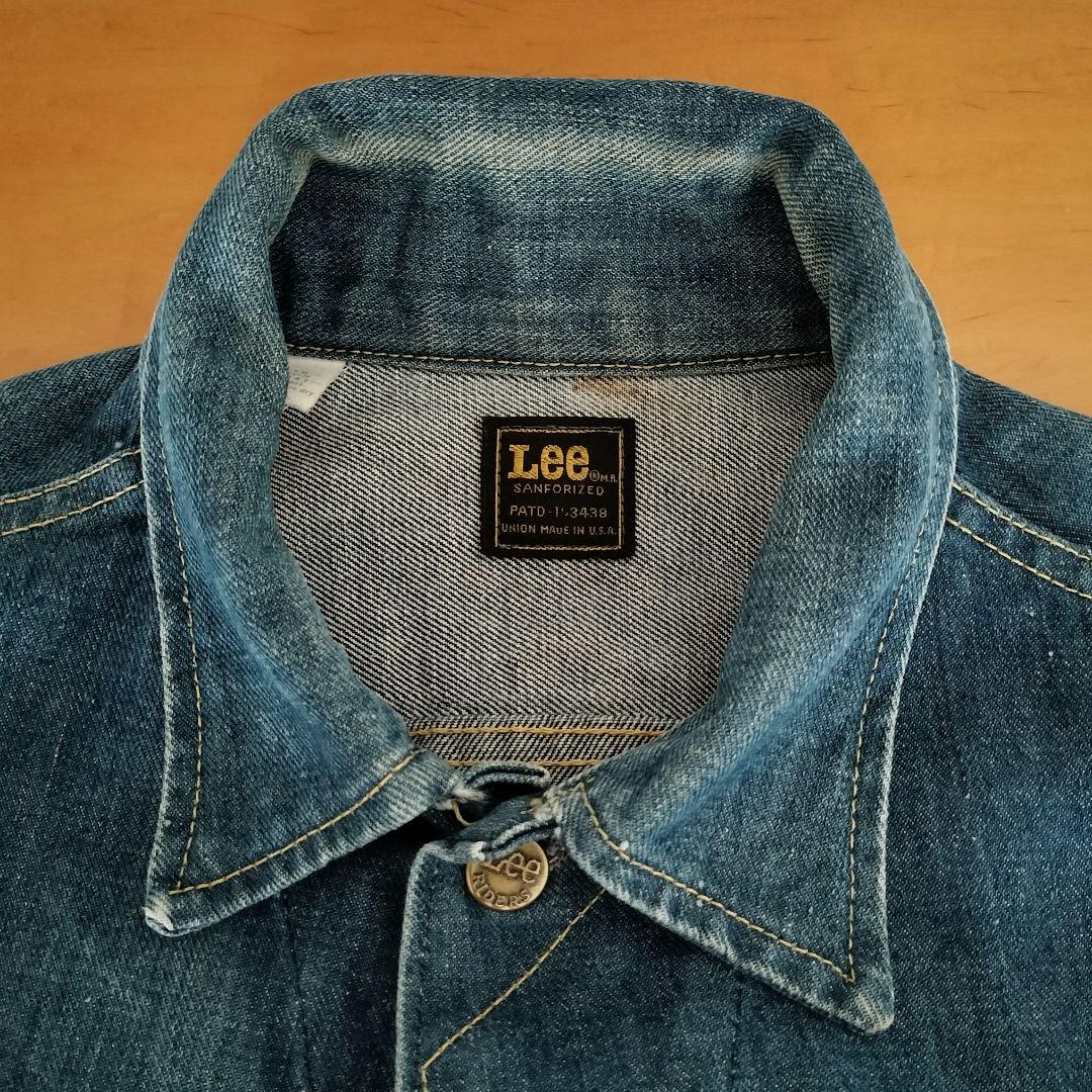70s Lee リー vintage 220J デニムジャケット42〜44サイズ