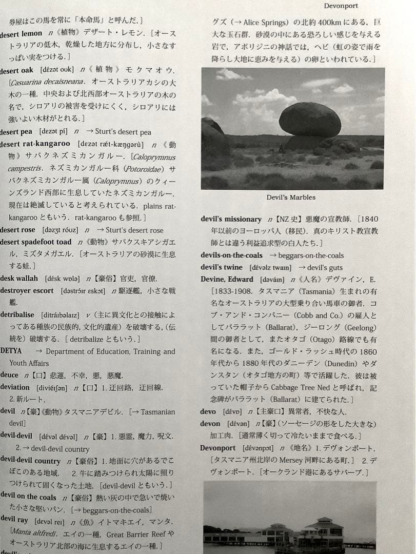 オーストラリア ニュージーランド 英語文化大辞典 【美品】