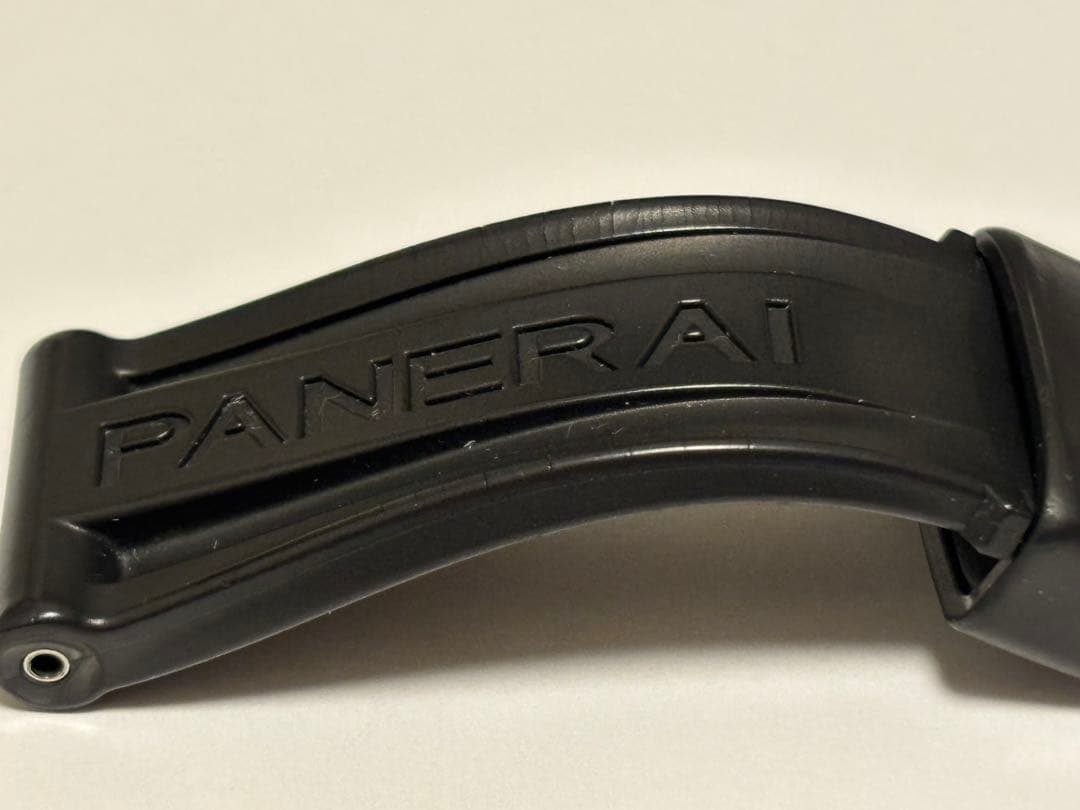 PANERAI ブラック ラバーベルト（使用感あり）