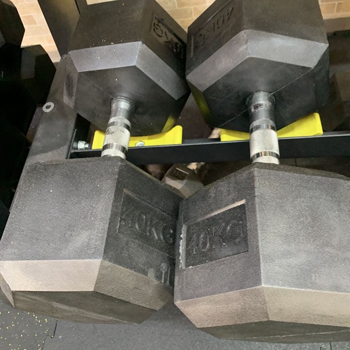 ラバーヘックス  ダンベル30kg  35kg