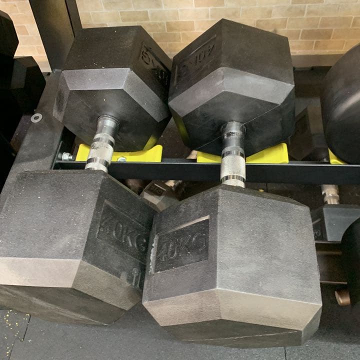 ラバーヘックス  ダンベル30kg  35kg