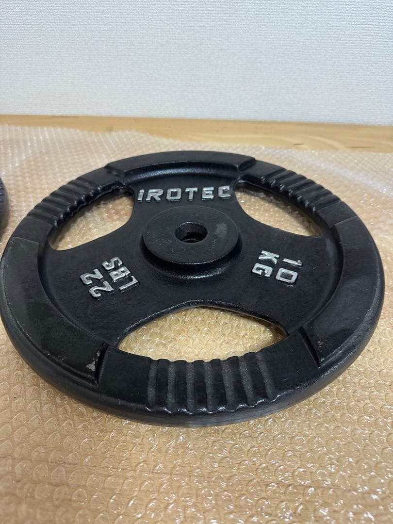 早い者勝ち アイロテック IROTEC プレート 10kg 2枚 20kgセット