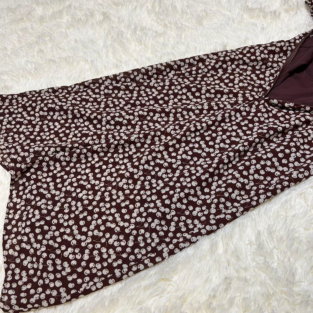 【美品】Cherry Pattern Cache-Coeur One-Piece