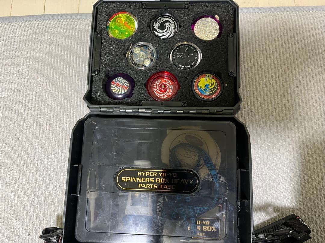 【サブロー様予約済】ハイパーヨーヨー9個セット（BOX ケース付き）※バラ売り可