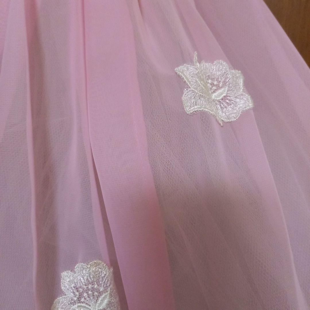 【Chacott】ピンク バレエ衣装 レース付き