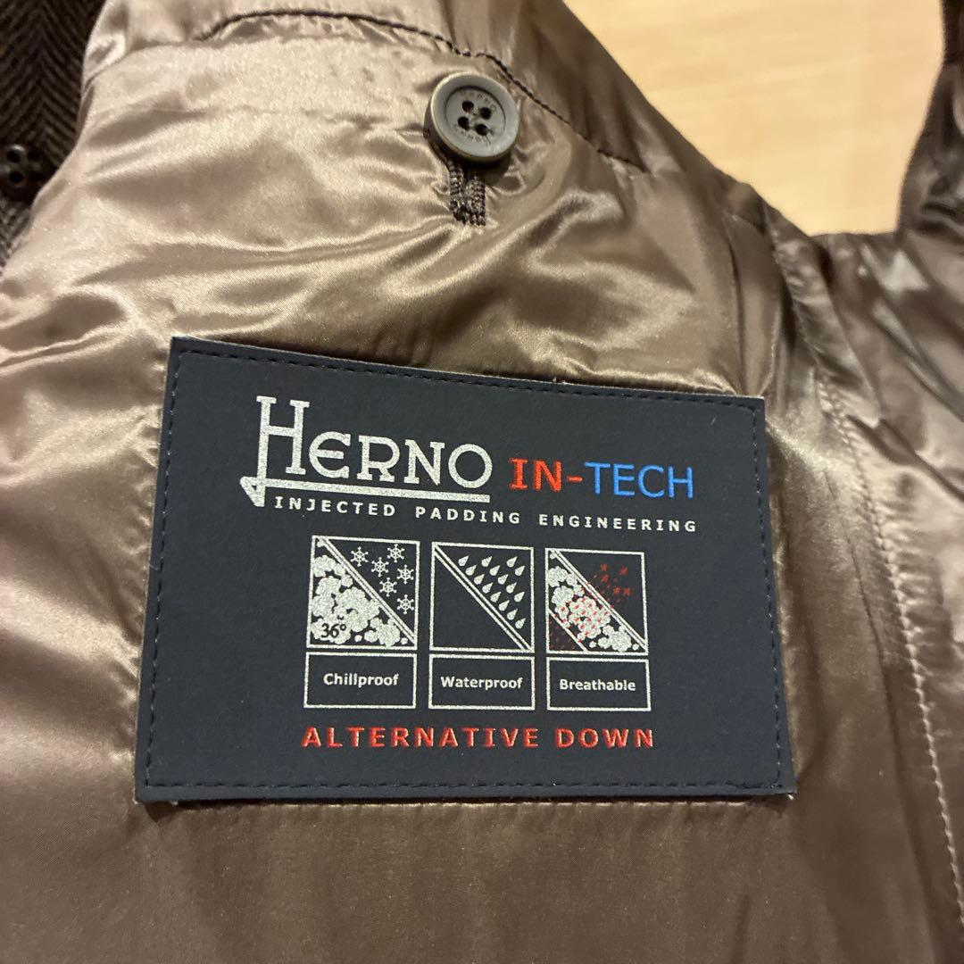 Herno ブラウン ダウンベスト