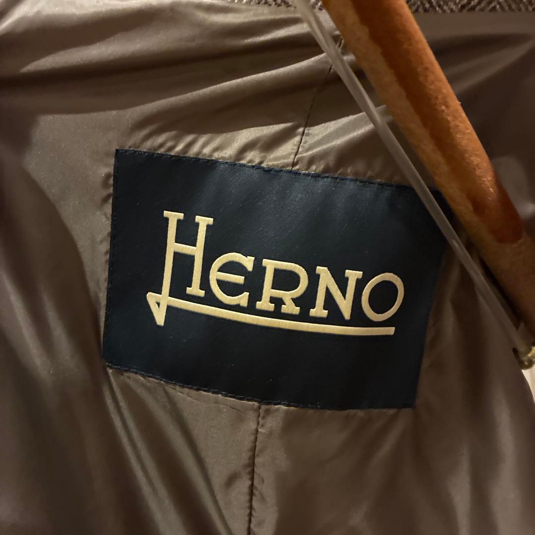 Herno ブラウン ダウンベスト