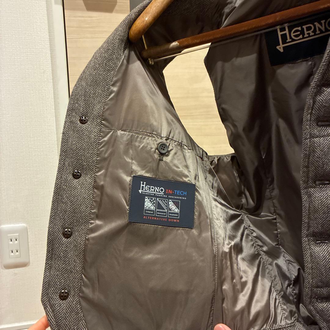 Herno ブラウン ダウンベスト