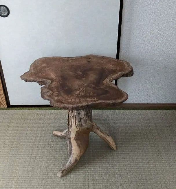 一枚板の木製センターテーブル