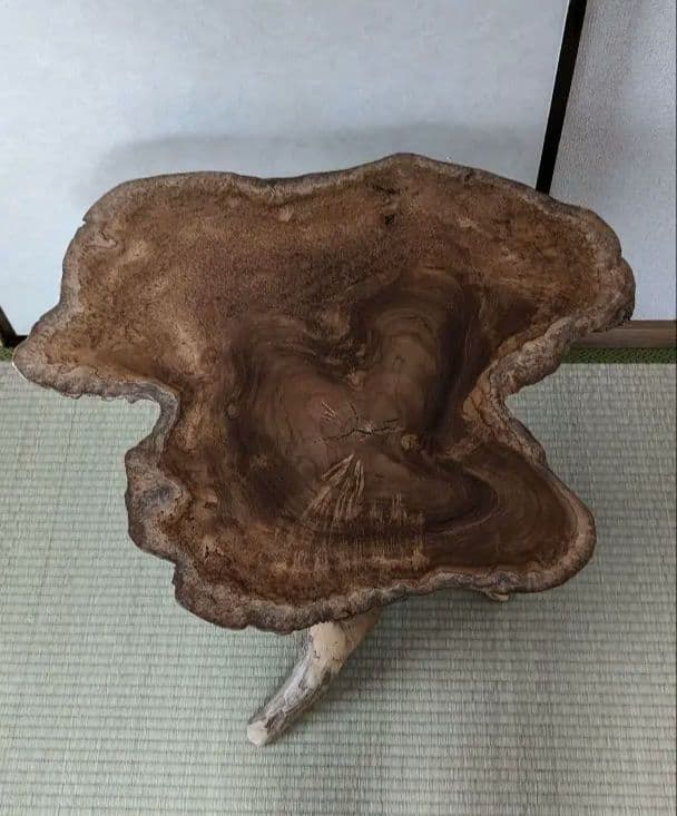 一枚板の木製センターテーブル