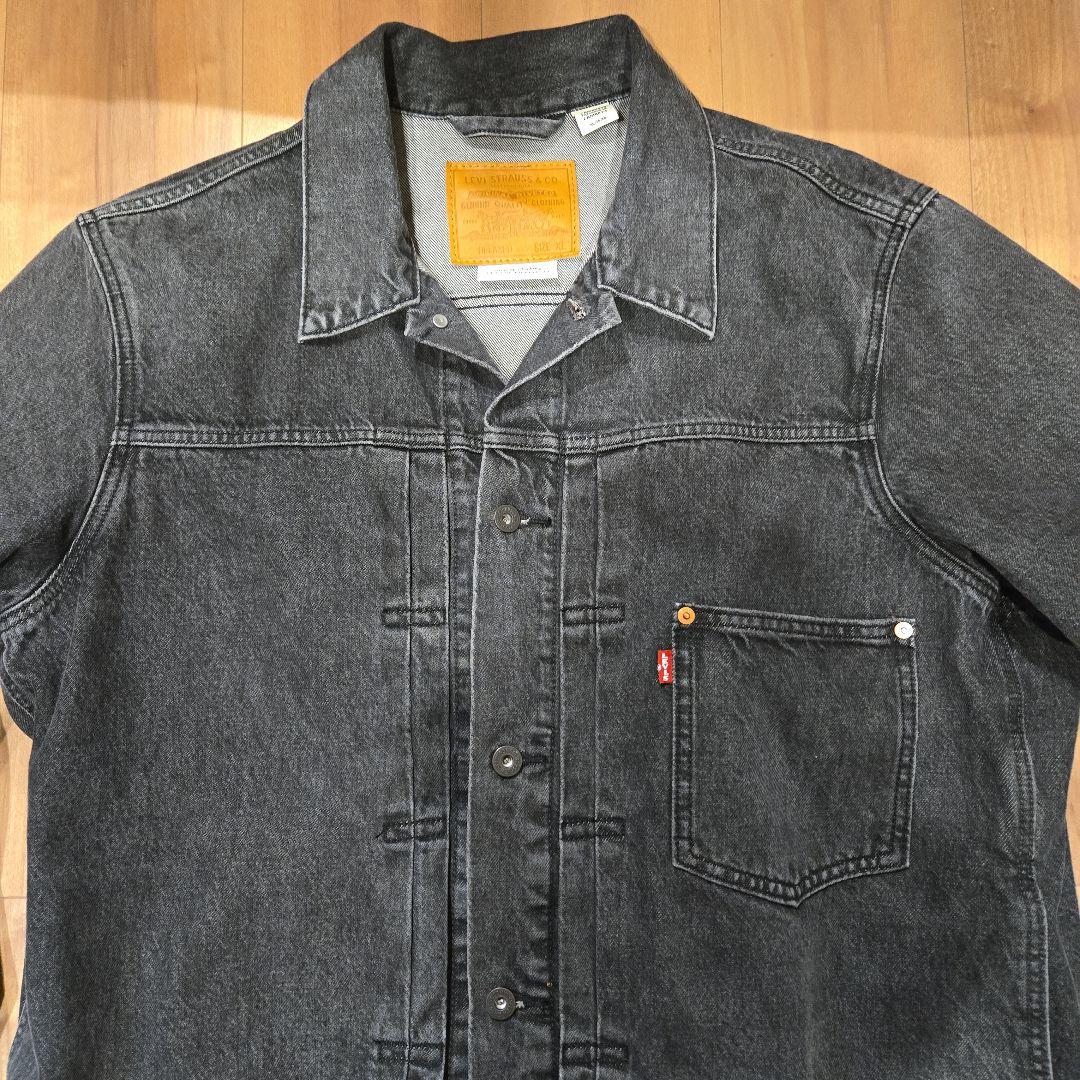 LEVI'SPREMIUM Type1st トラッカージャケット　ブラック　XL