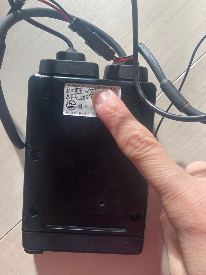MSC-BE51 ２　セットアップ済 オートバイ用　ETC 二輪　CB ニンジャ