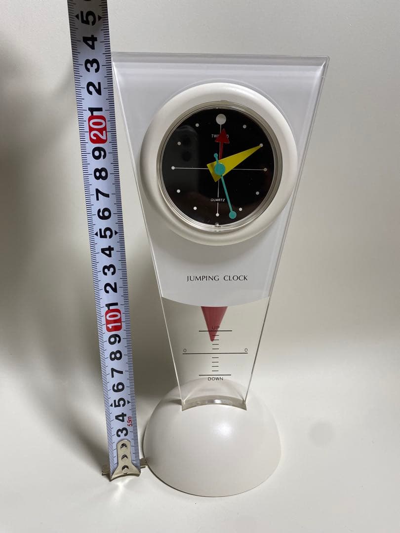 ツインバード　置き時計　ポストモダン　スペースエイジ