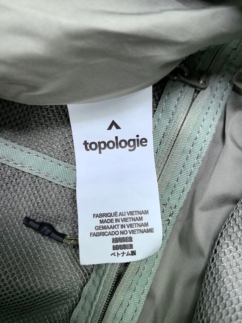 Topologie Summit Duffle Small モス 新品