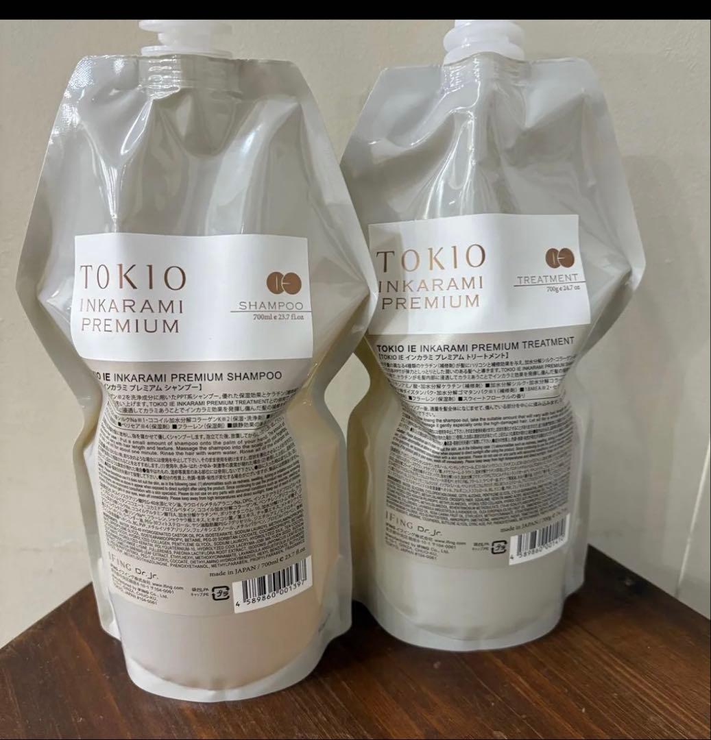 TOKIOインカラミ プレミアムシャンプーとトリートメント