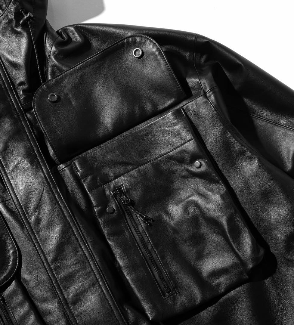 ジャケット・アウター CLESSTE LEATHER CITY WADING JACKET