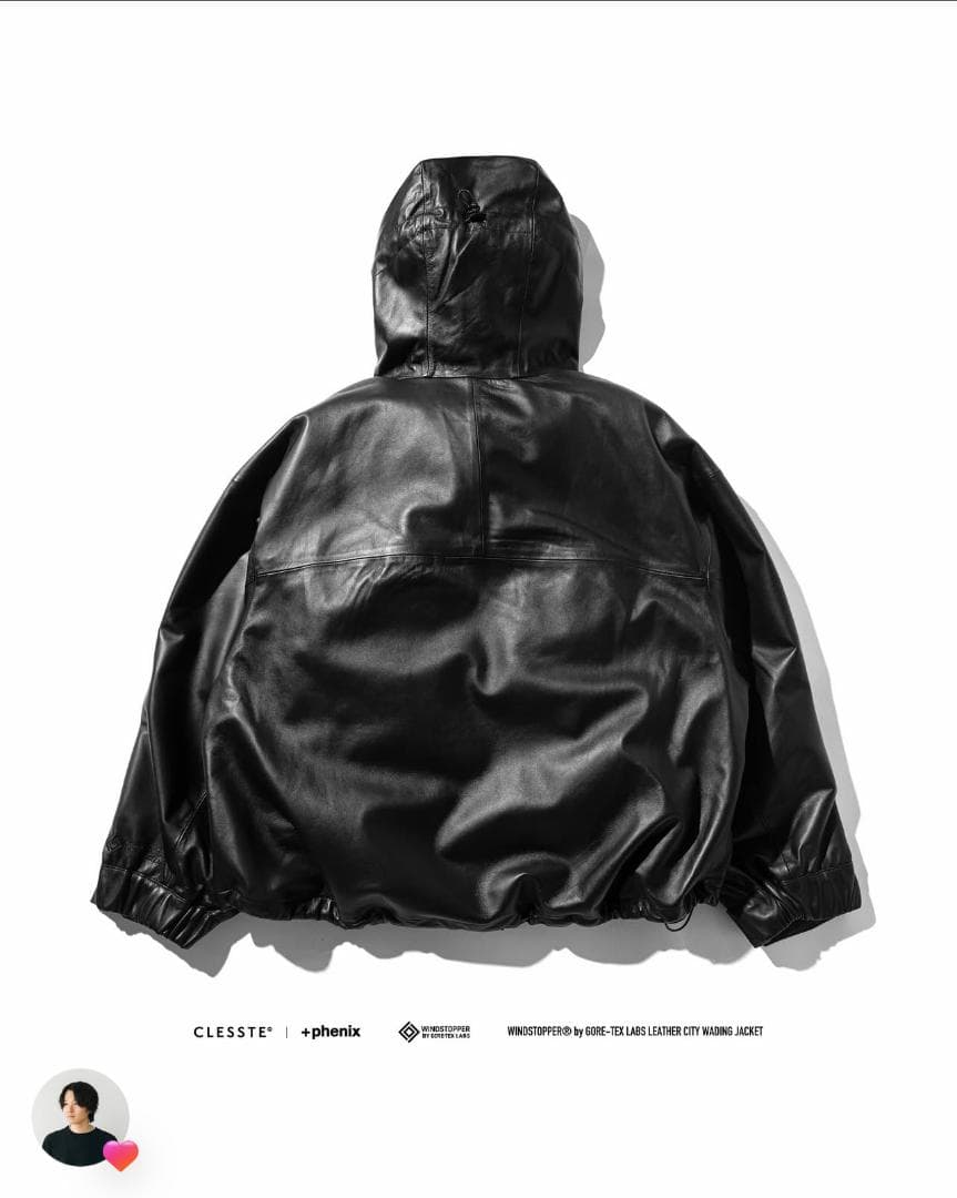 ジャケット・アウター CLESSTE LEATHER CITY WADING JACKET