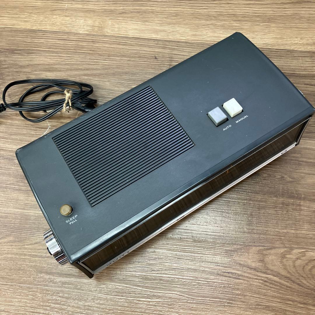 C-5 ジャンク品 希少 SONY ソニー BFC-61 パタパタ時計付きラジオ